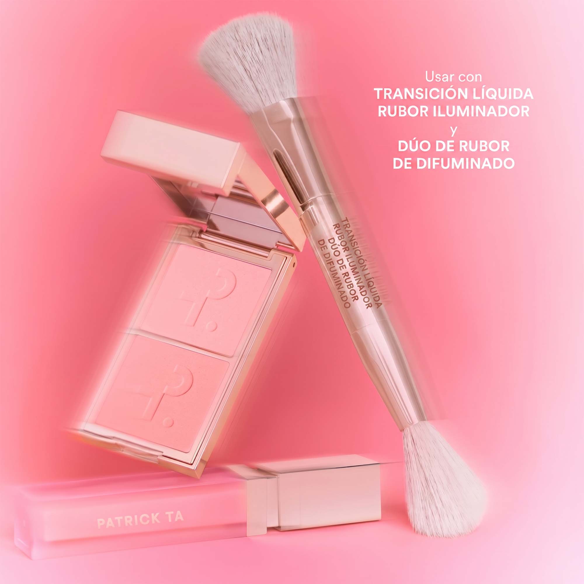 DUAL-ENDED TRANSITION BLUSH BRUSH (BROCHA DOBLE PUNTA)